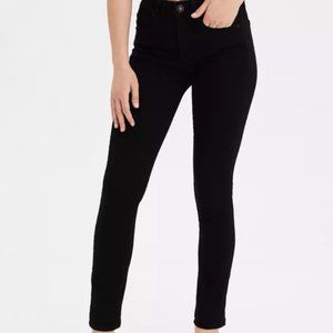 American Eagle Black Skinny High Rise Jeans